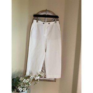 St. John	White crop pants		crop pants	NWT	white	6